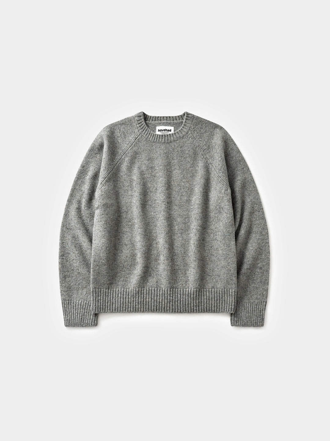 Shaggy Dog Round Knit (Grey)