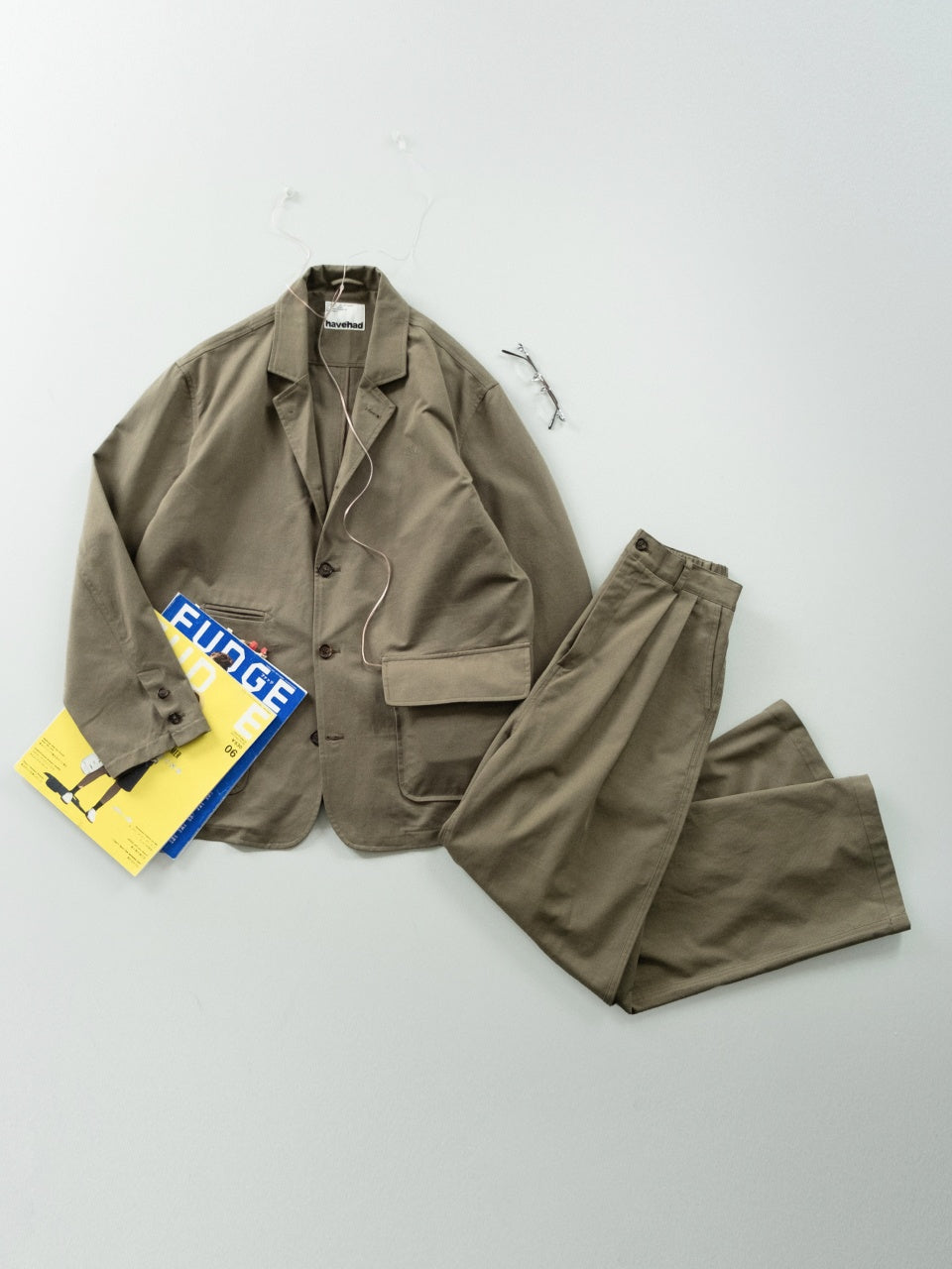 (Set) City Worker Club Set-up (Khaki Gray)