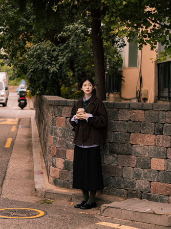 Washed Pocket Utility Jacket (Denim Blue)