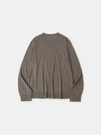 Daily Crewneck Sweater (Brown)