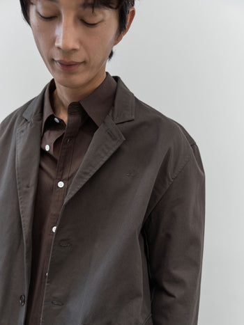 City Worker Club Jacket (Ash Brown)