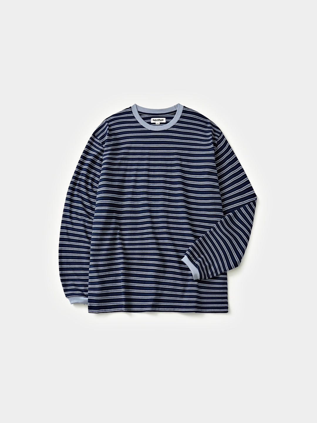 Stripe Long Sleeve Tee (Stripe Navy)