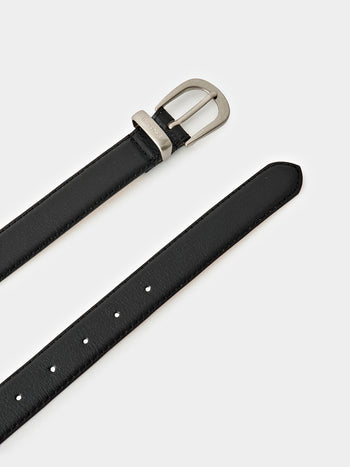 Classic Leather Belt (Black)