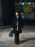 City Wool Half Coat (Black)