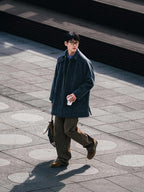 City Wool Half Coat (Charcoal)