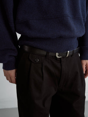 Classic Leather Belt (Black)