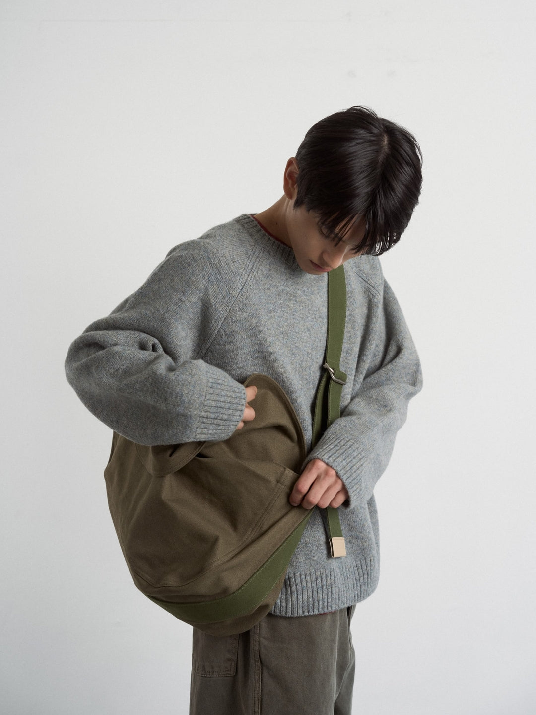 City Newsboy Bag (Khaki)