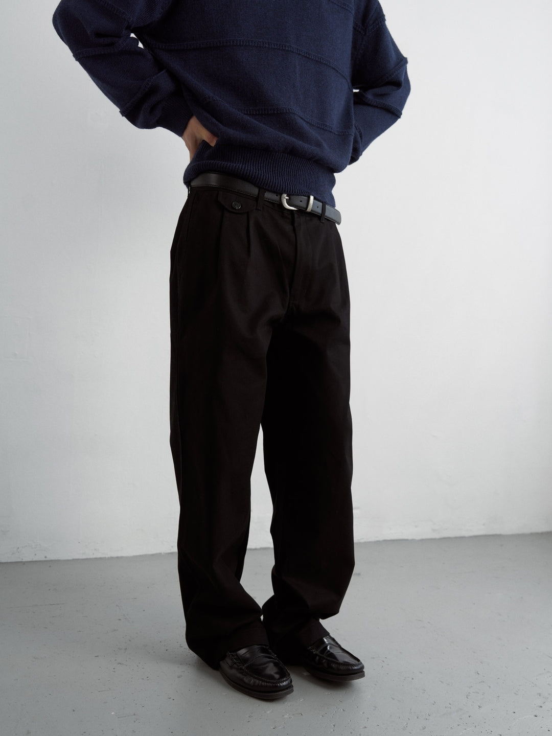 Classic Leather Belt (Black)