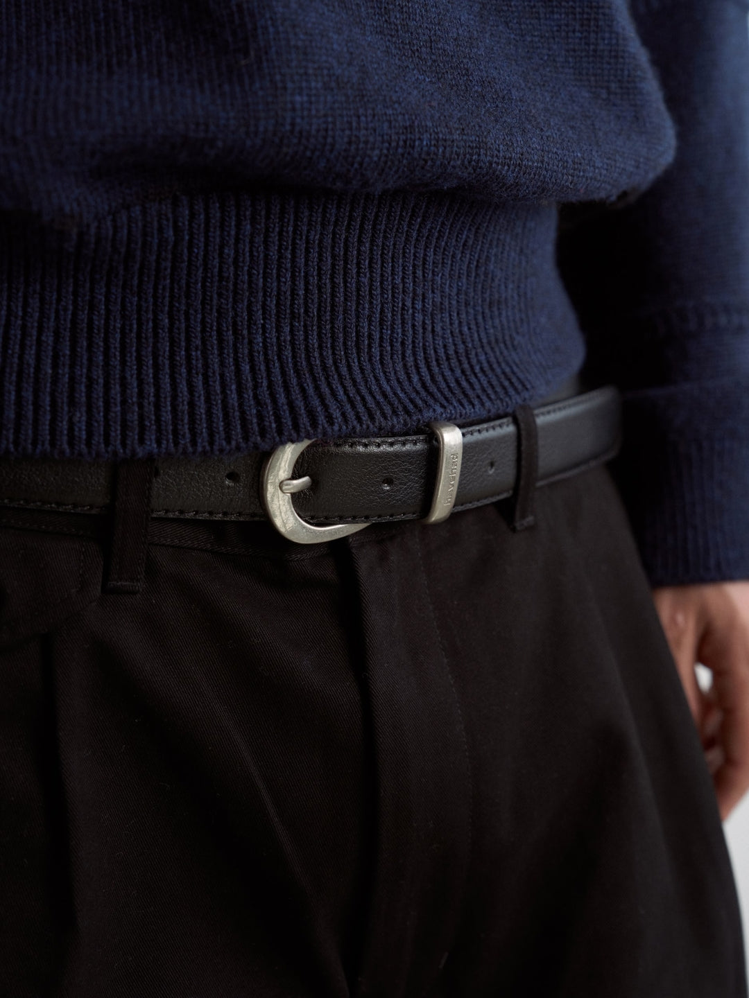 Classic Leather Belt (Black)