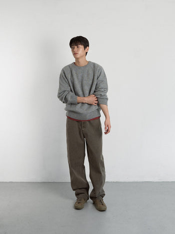 Coloured Denim Pants (Khaki)