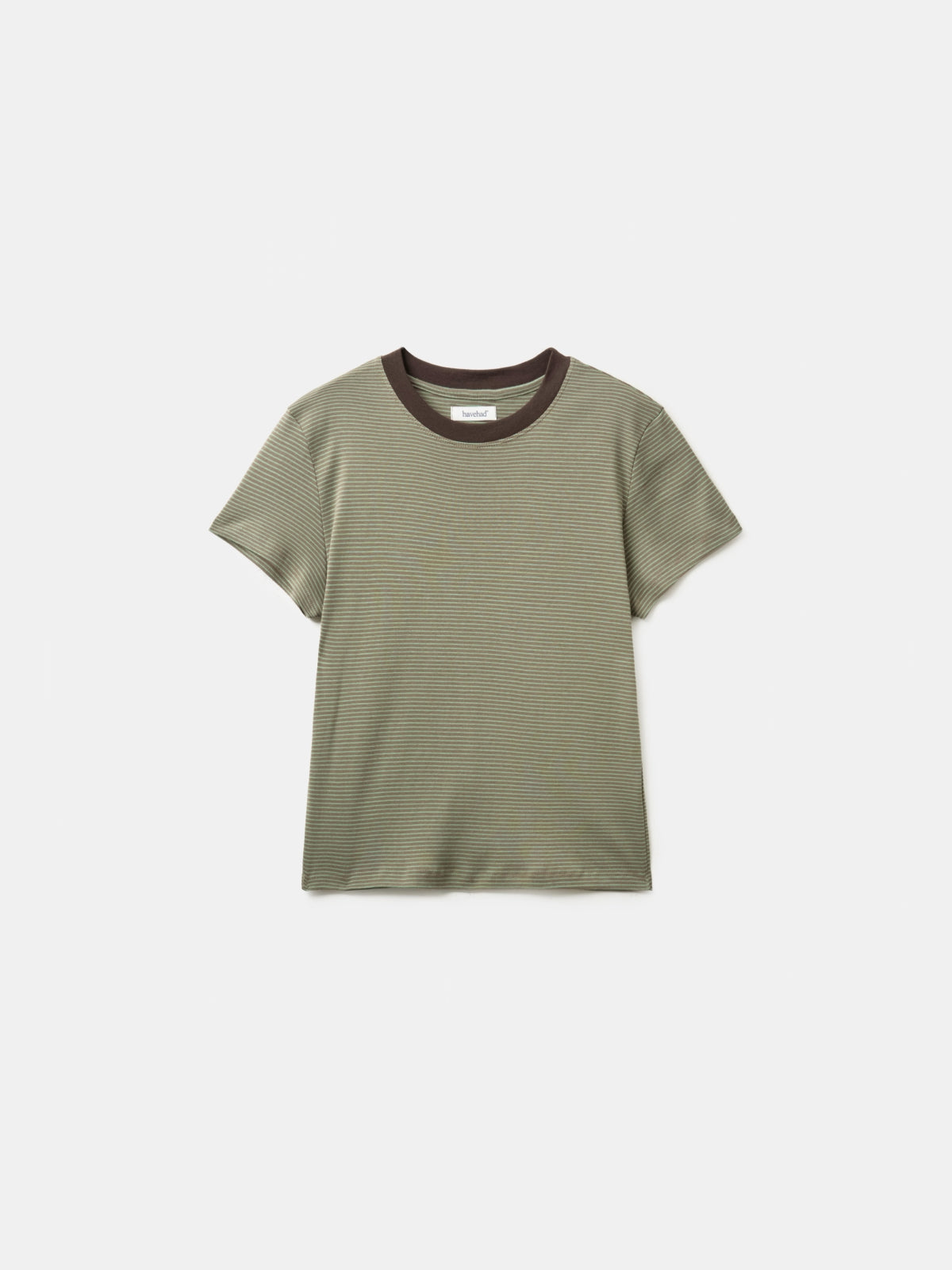 Classic Stripe Tee (Brown)