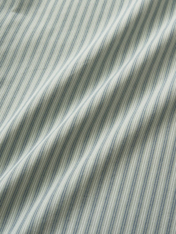 Easy Stripe Banding Pants (Stripe Olive)