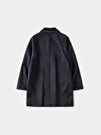 City Wool Half Coat (Navy)