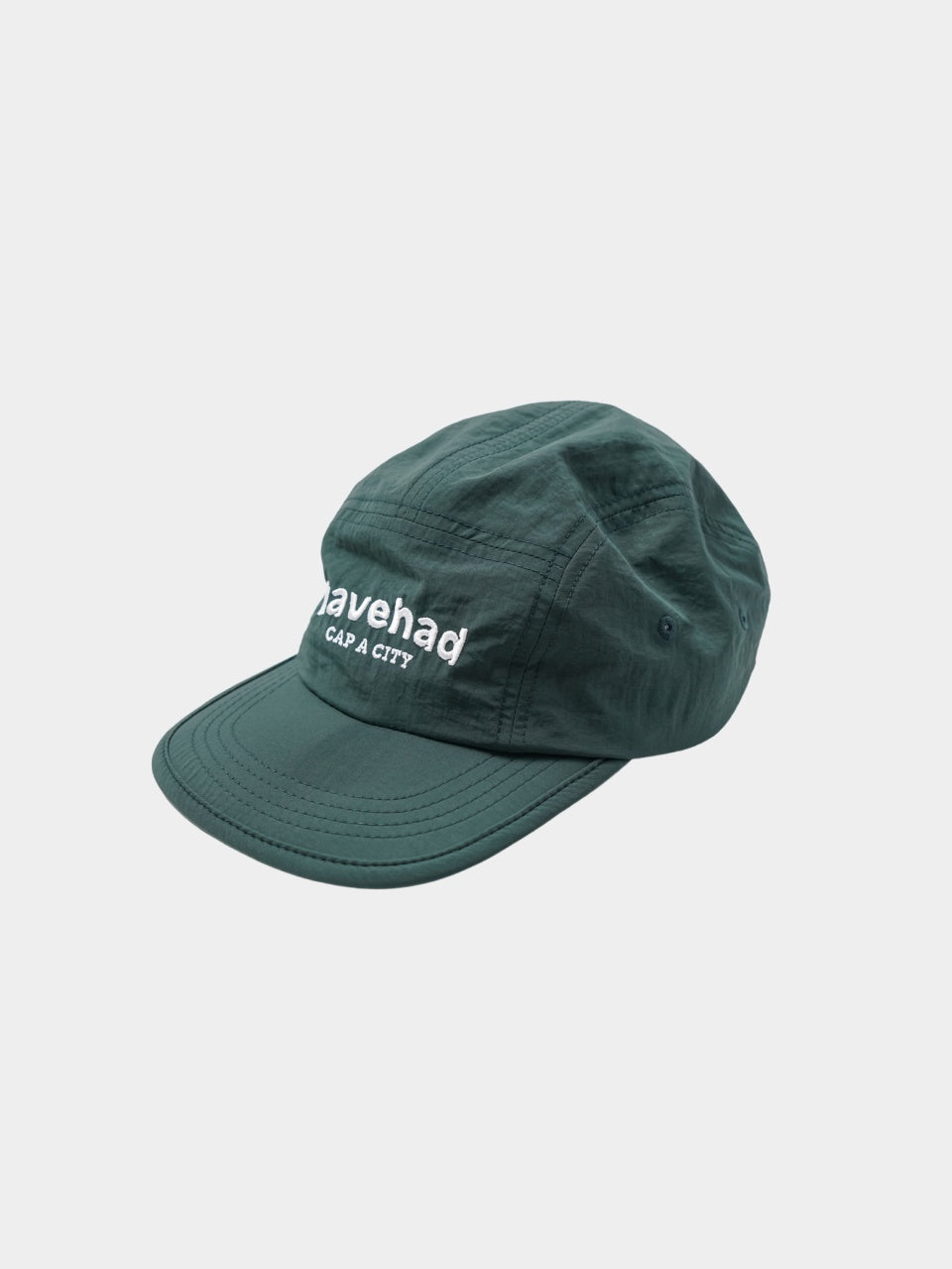 Cap a City Logo Camp Cap (Green)