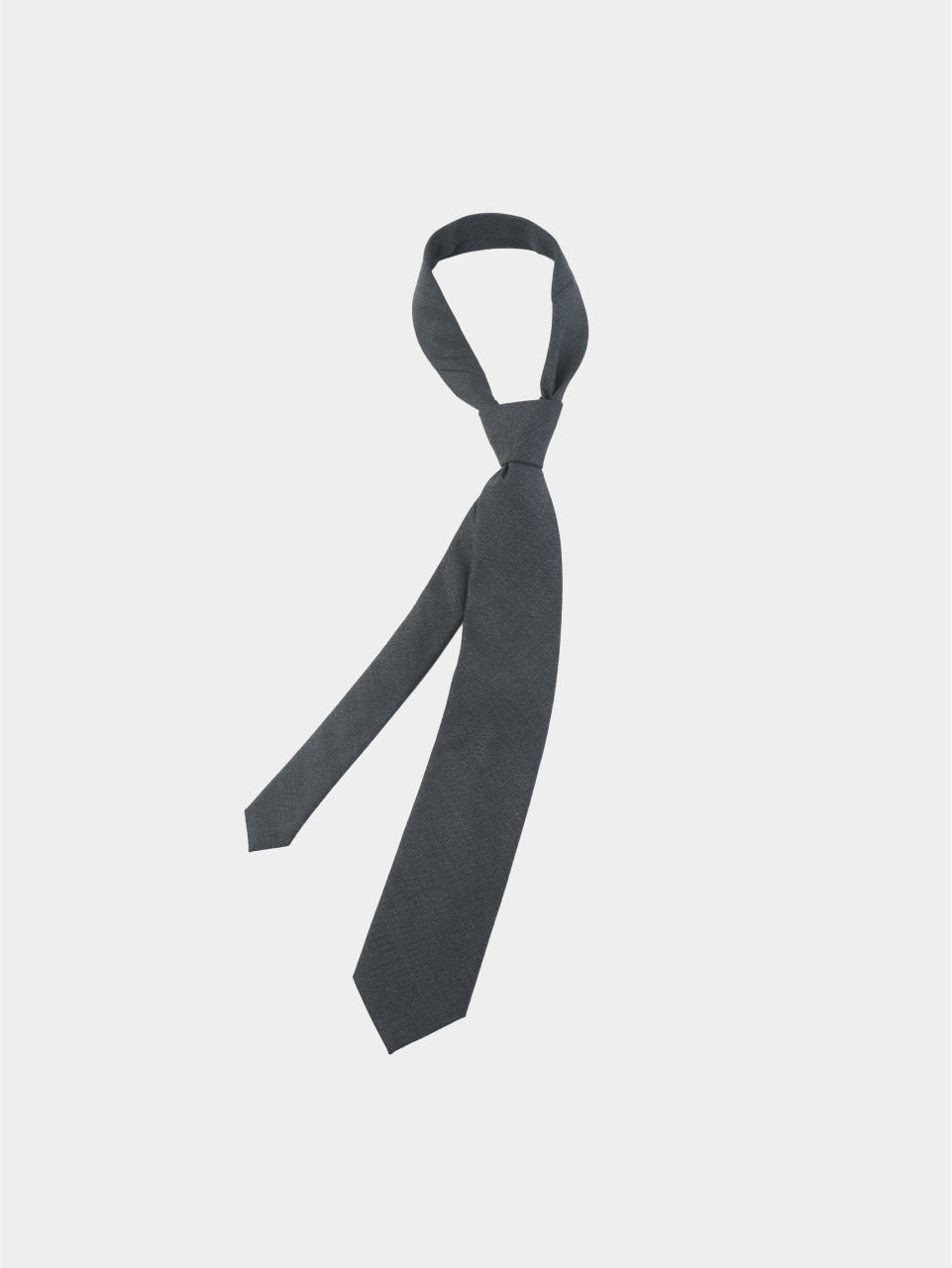 Standard Wool Tie (Charcoal)