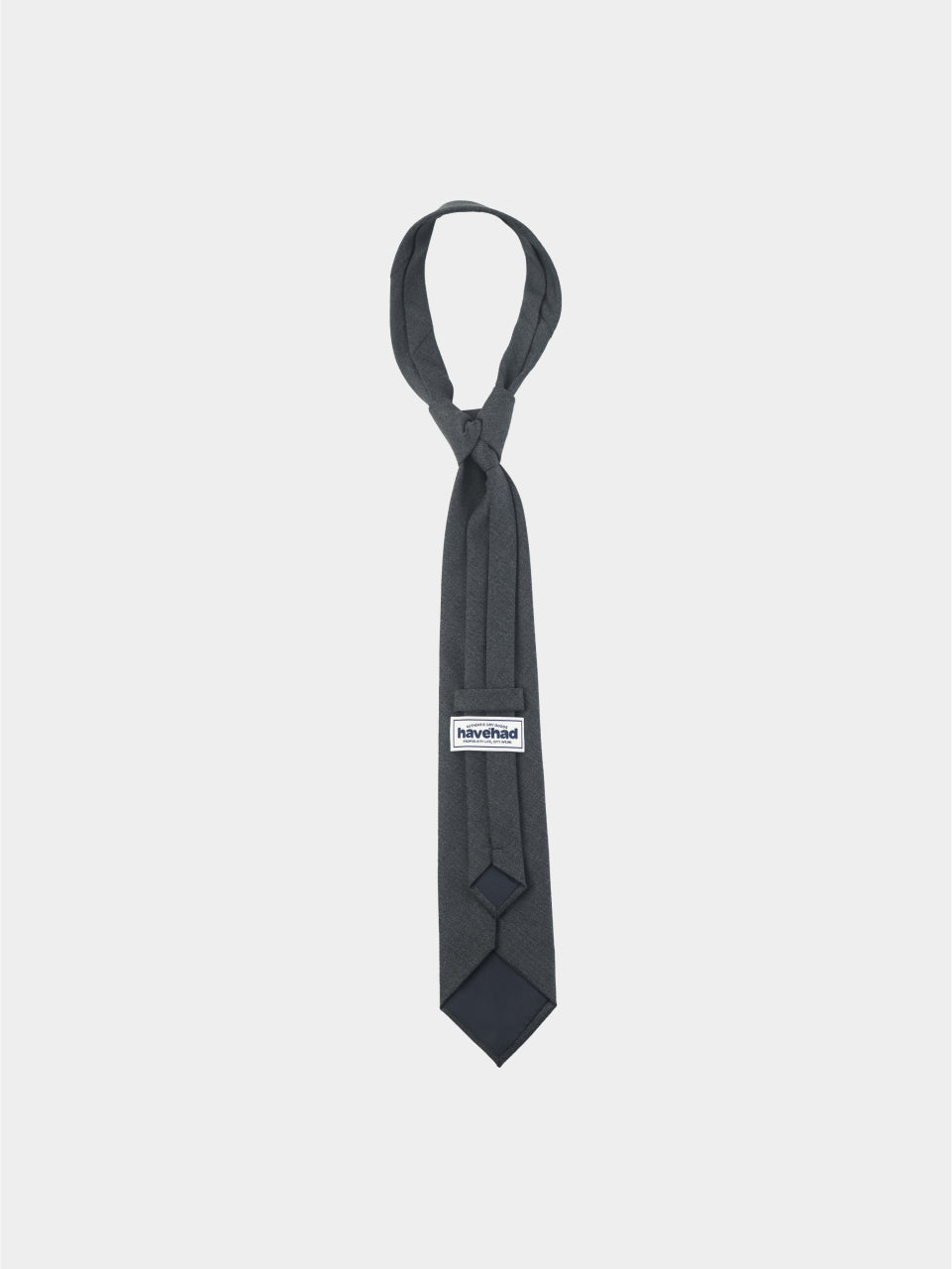 Standard Wool Tie (Charcoal)