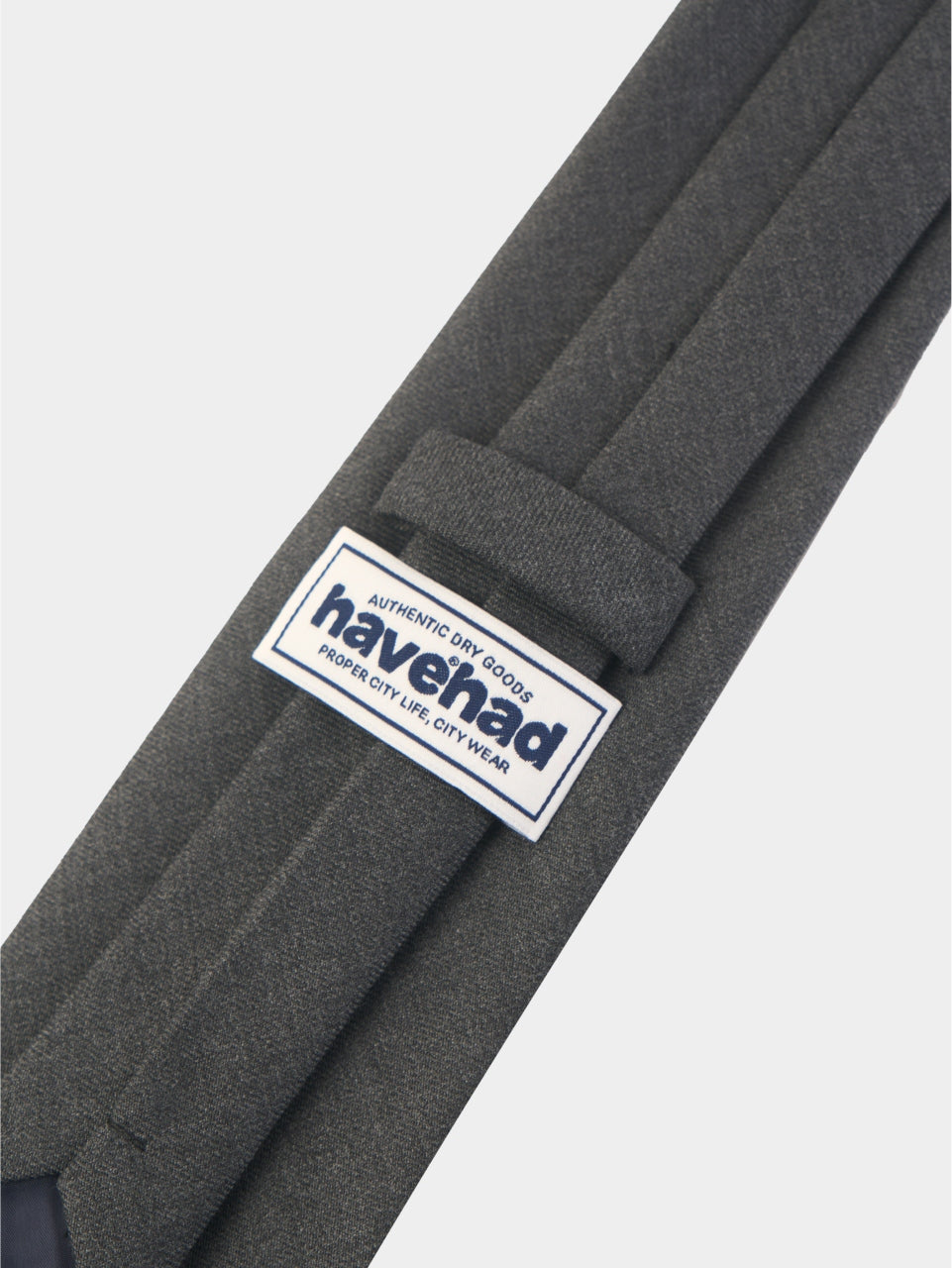 Standard Wool Tie (Charcoal)