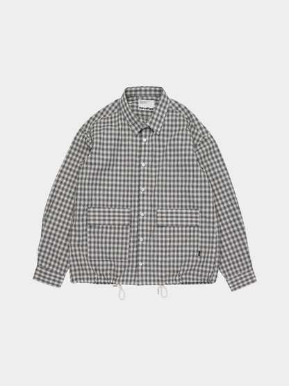 Classic Check String Shirts (Check Black)