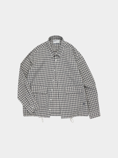 Classic Check String Shirts (Check Black)