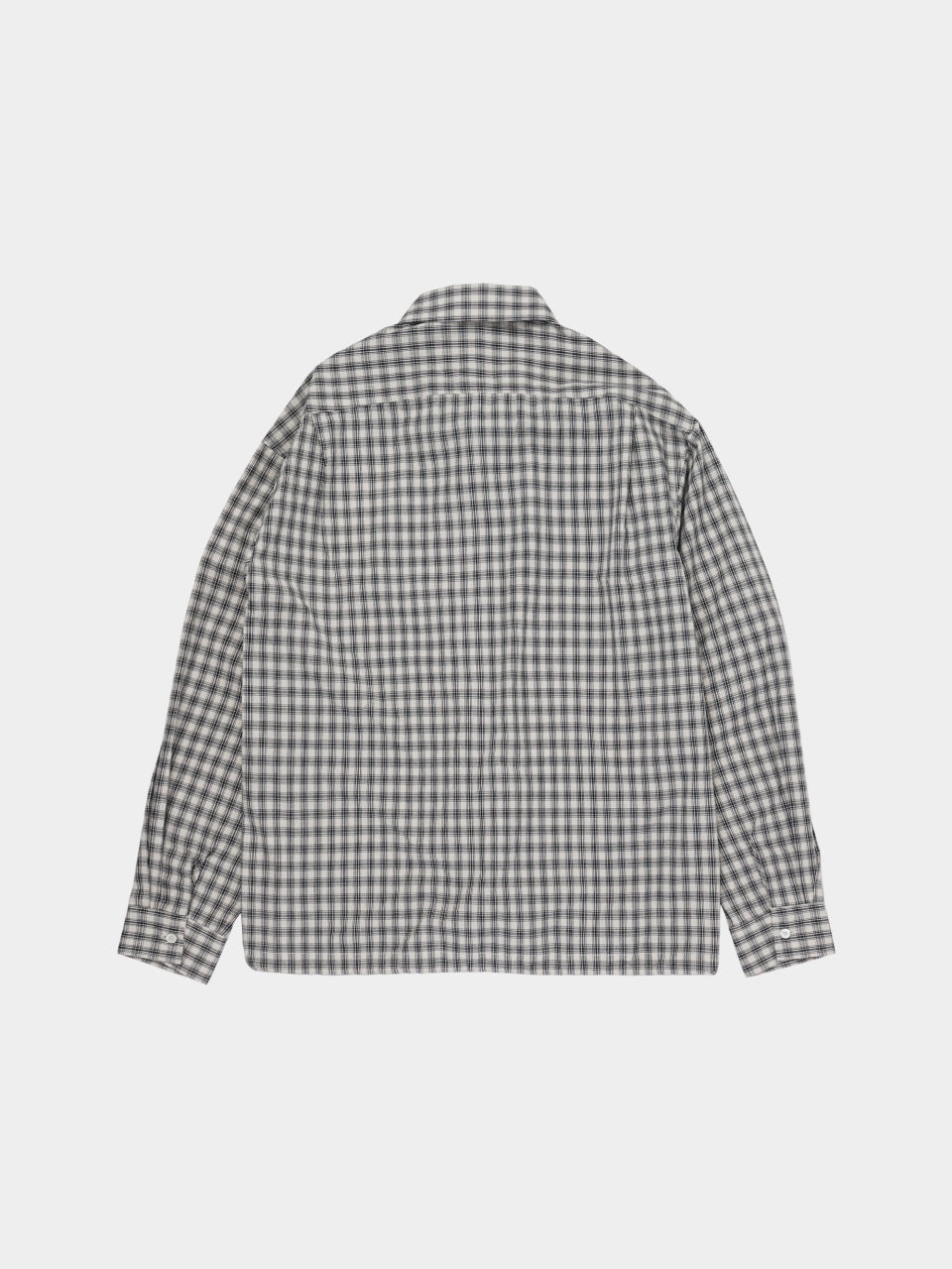 Classic Check String Shirts (Check Black)