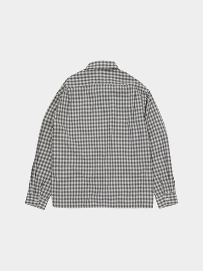 Classic Check String Shirts (Check Black)