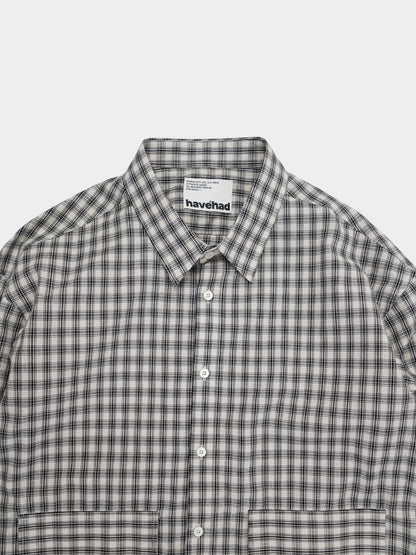 Classic Check String Shirts (Check Black)