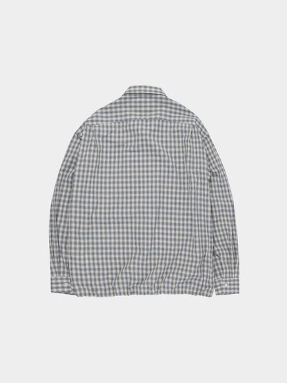 Classic Check String Shirts (Check Navy)