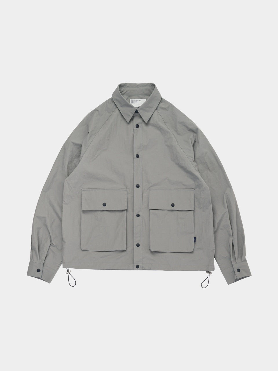 Comfort Light Shirts Jacket (Light Gray)