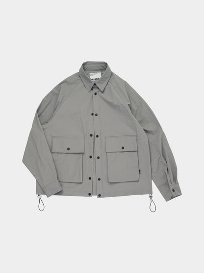 Comfort Light Shirts Jacket (Light Gray)