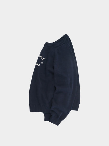 hvhd Classic Logo Sweater (Navy)