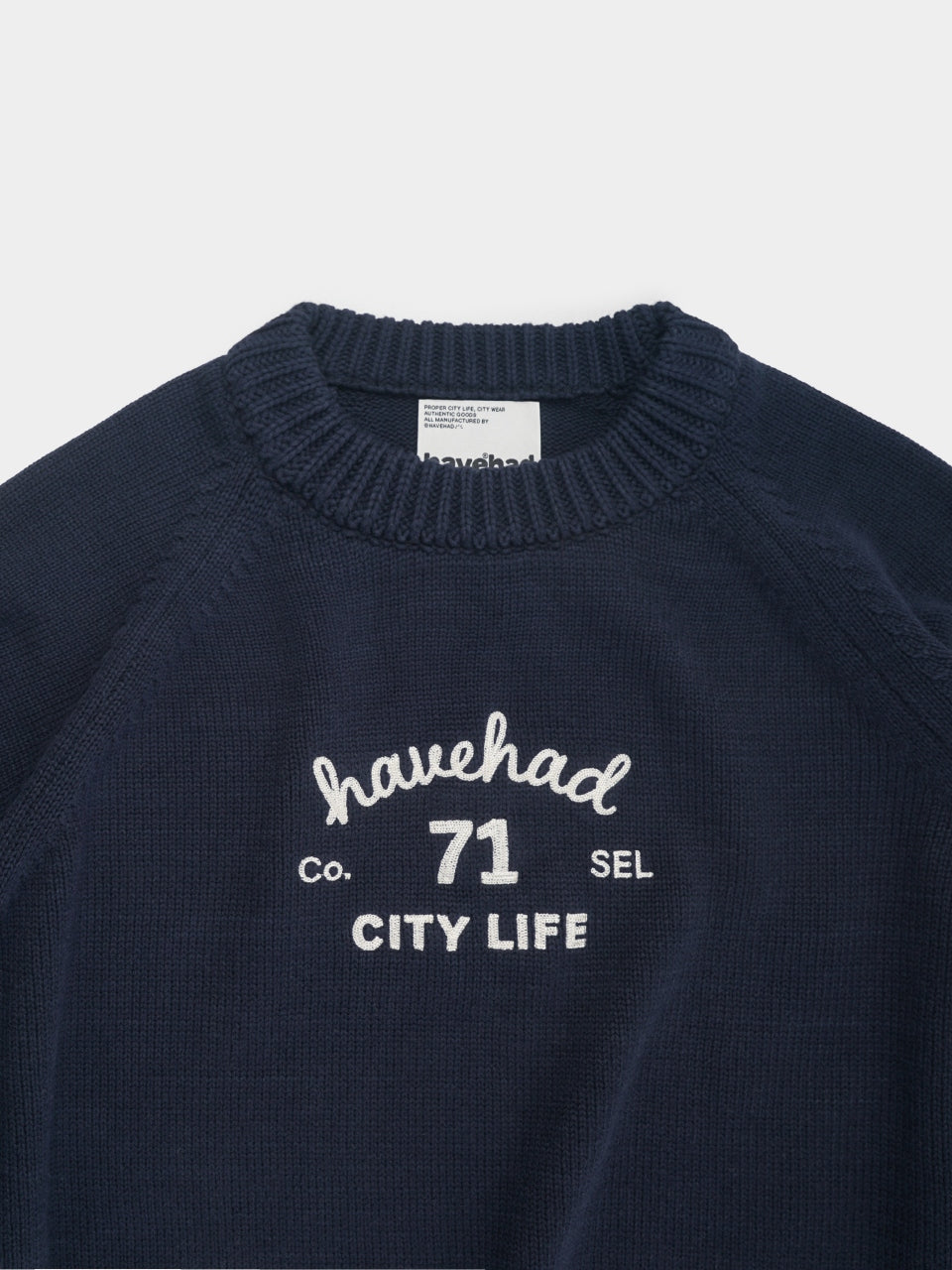 hvhd Classic Logo Sweater (Navy)