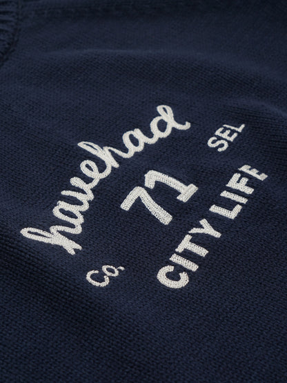 hvhd Classic Logo Sweater (Navy)