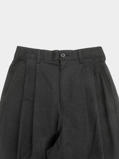 24fw City Worker Pin-tuck Trouser (Charcoal)