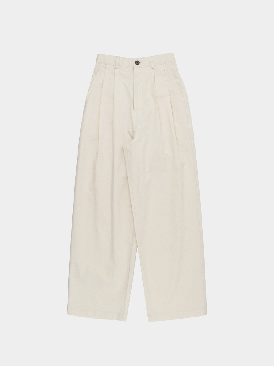 24fw City Worker Pin-tuck Trouser (Ecru)