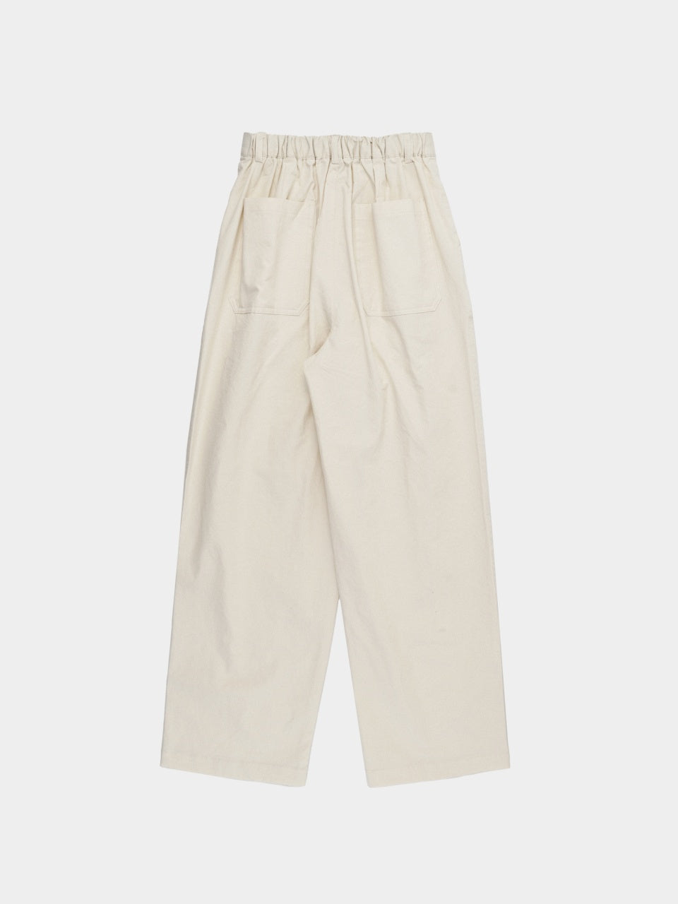 24fw City Worker Pin-tuck Trouser (Ecru)