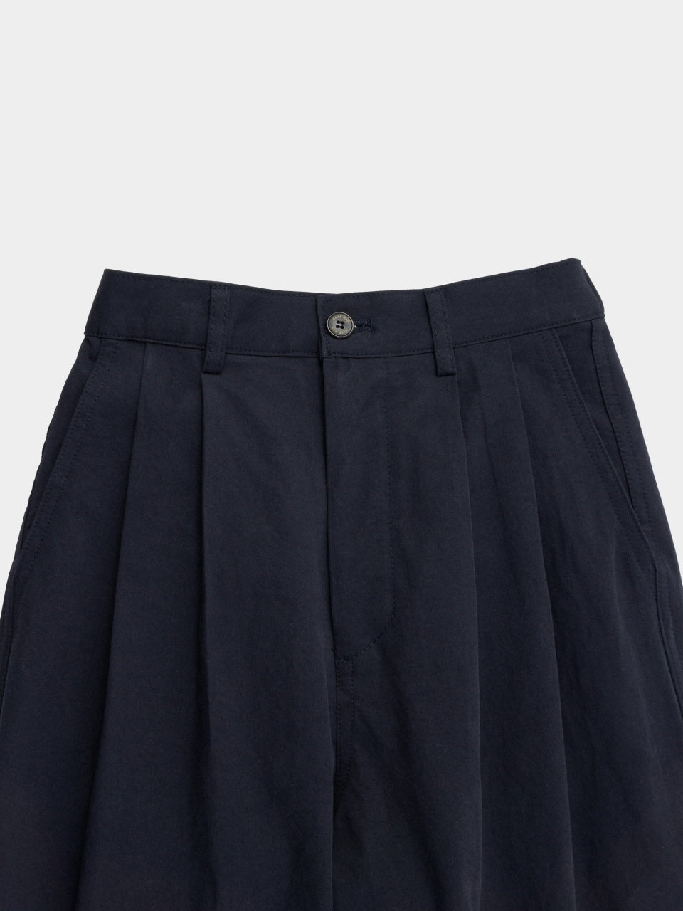 24fw City Worker Pin-tuck Trouser (Navy)