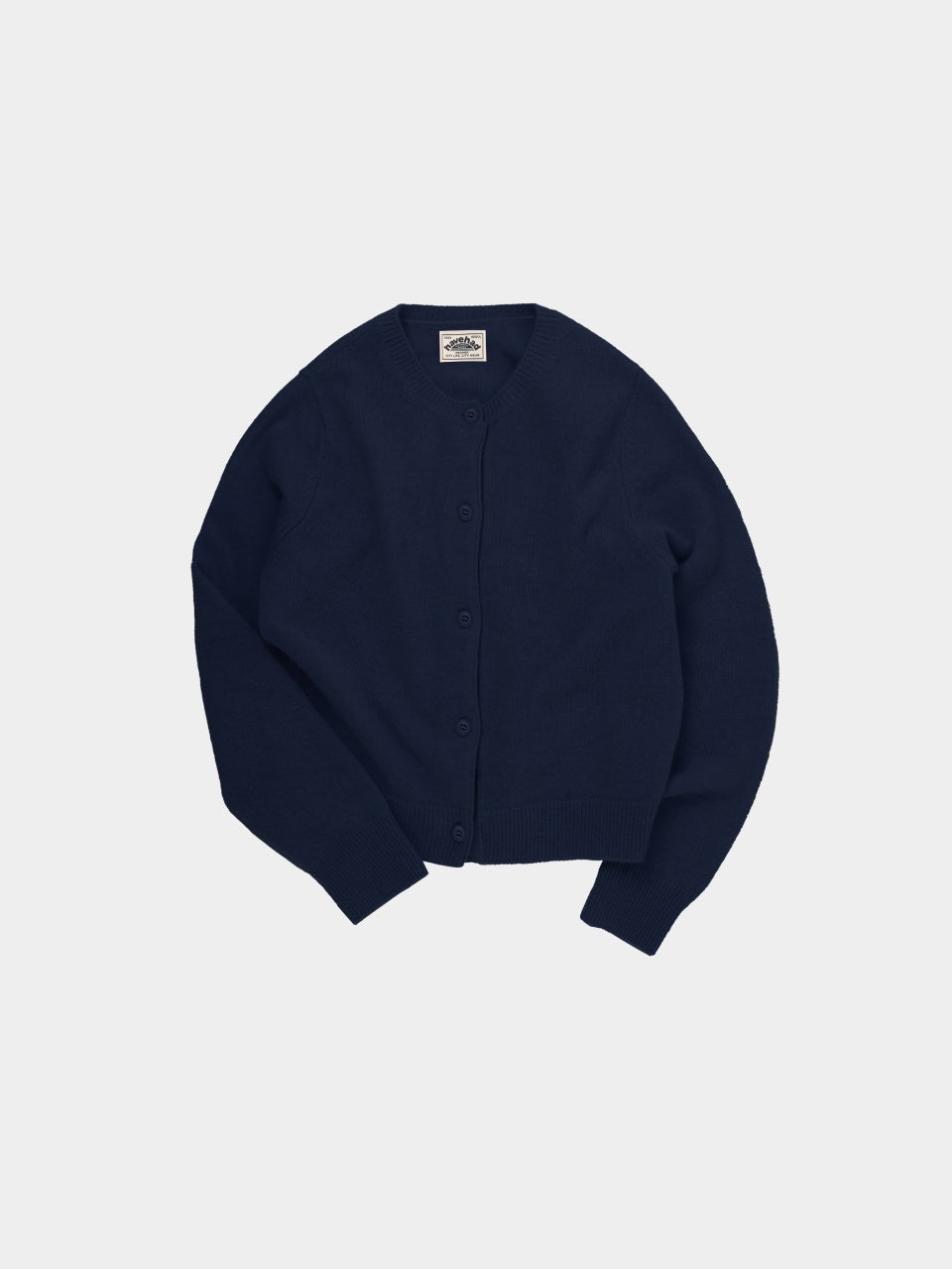 Women Cashmere Wool Cardigan (Navy)