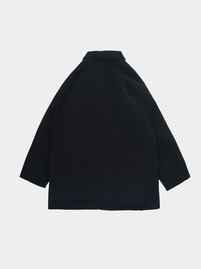 City Wool Half Coat (Navy)