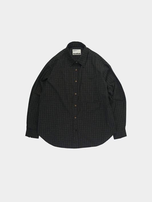 hvhd Logo Classic Check Shirts (Check Black)