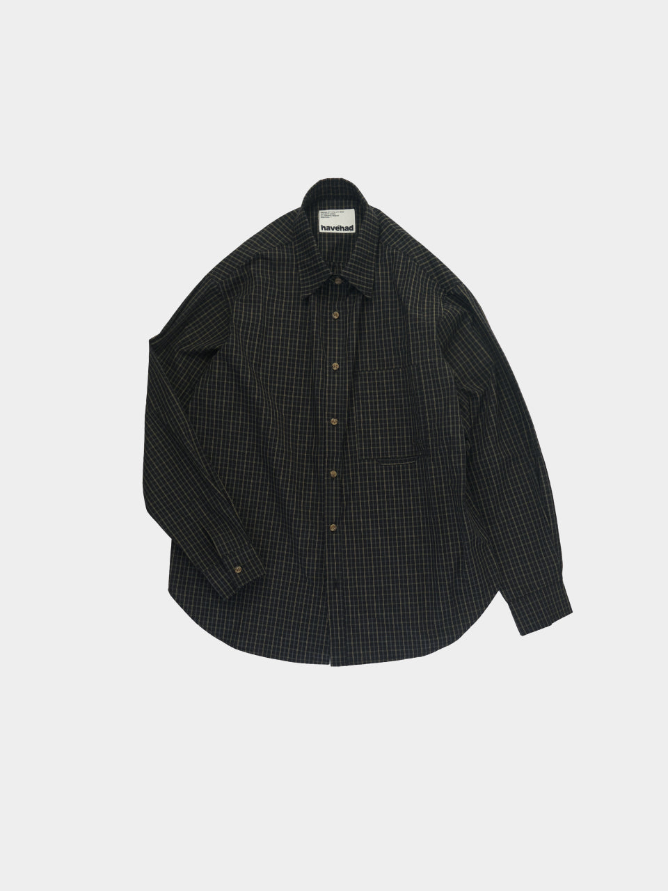 hvhd Logo Classic Check Shirts (Check Black)