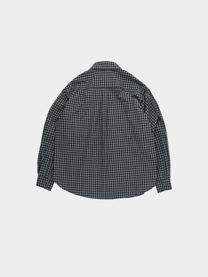 hvhd Logo Classic Check Shirts (Check Navy)