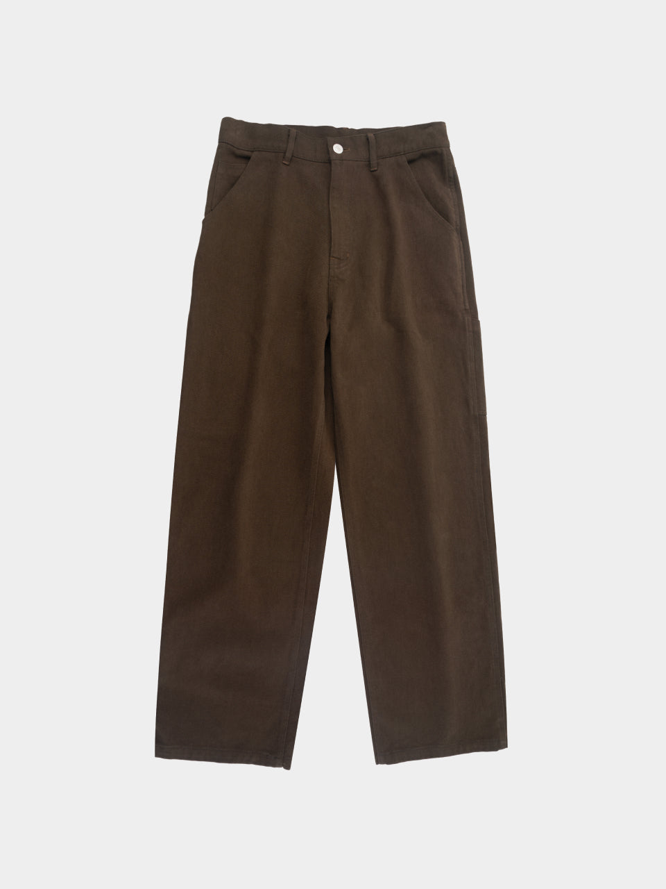 Heavy Cotton Carpenter Pants (Brown)