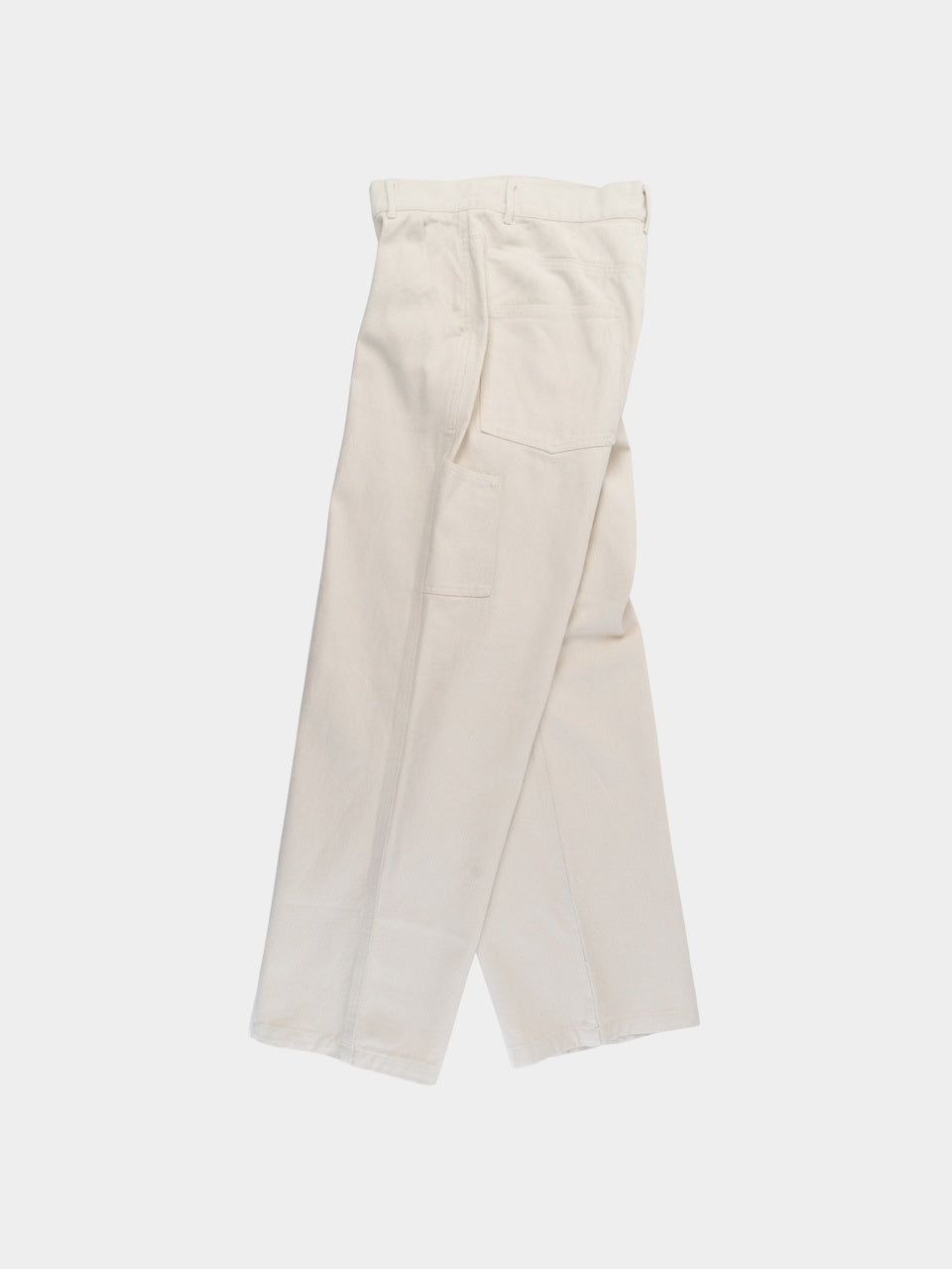 Heavy Cotton Carpenter Pants (Ecru)