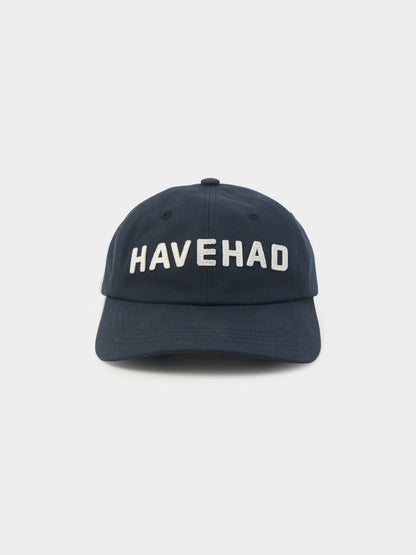 havehad Applique Logo Cap (Navy)