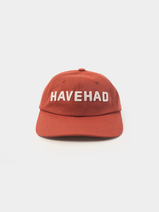 havehad Applique Logo Cap (Orange)