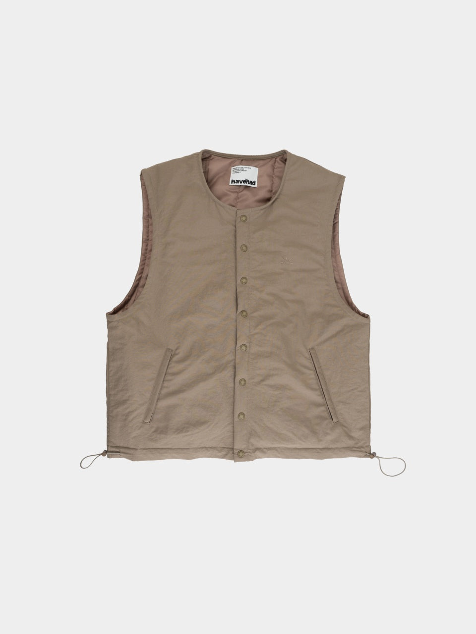 Thinsulate Padded Inner Vest (Beige)