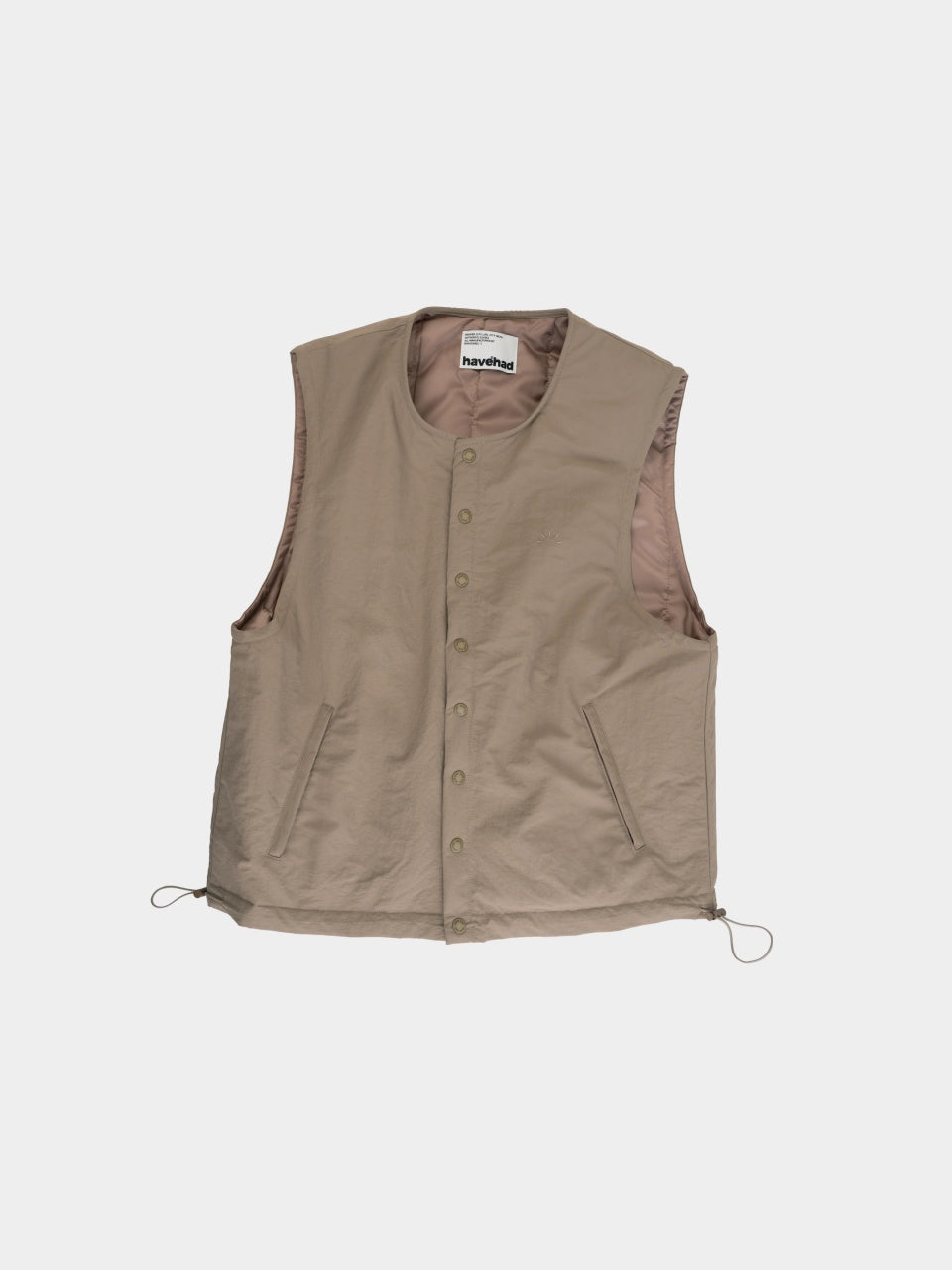 Thinsulate Padded Inner Vest (Beige)