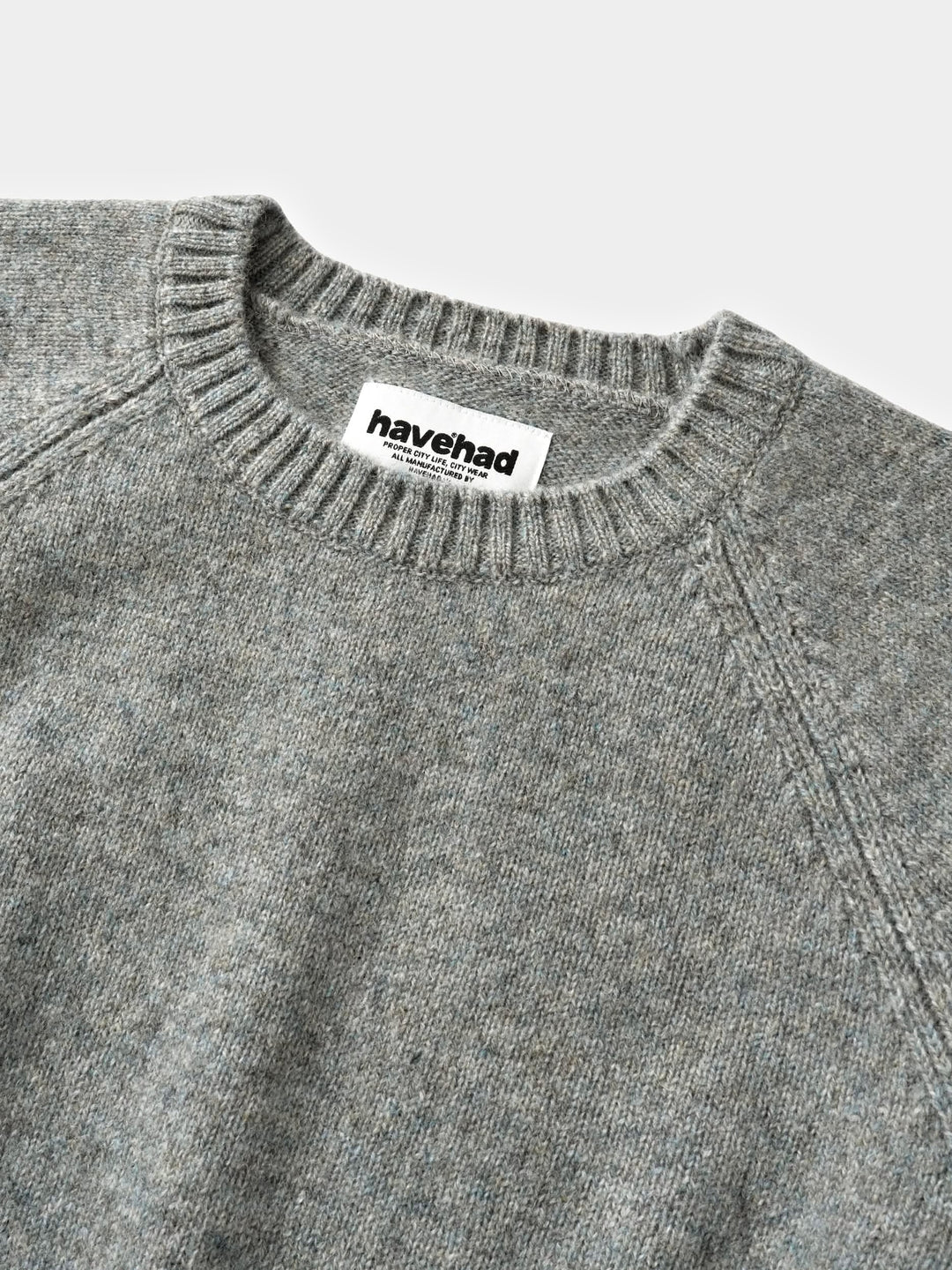 Shaggy Dog Round Knit (Grey)
