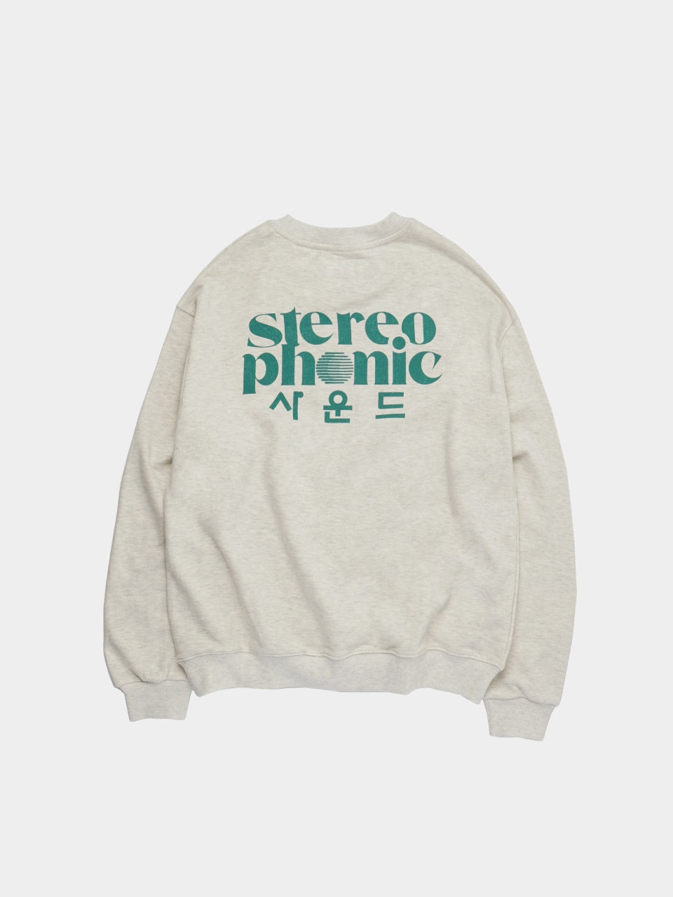 SPS Logo Sweatshirts (Oatmeal-Green)