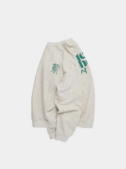 SPS Logo Sweatshirts (Oatmeal-Green)